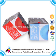 Coloring custom cubes corrugated box printing